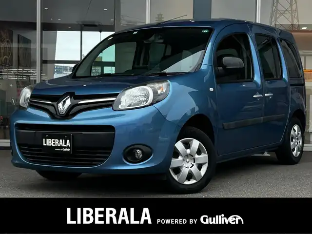 ルノー カングー ゼン 富山県 2020(令2)年 4.9万km 青 社外SSDナビ/フルセグTV/AM/FMラジオ/Bluetooth接続/バックカメラ/ETC/前ドラレコ/オートエアコン/フォグランプ/両側スライドドア/後部座席簡易テーブル/ABS/横滑り防止