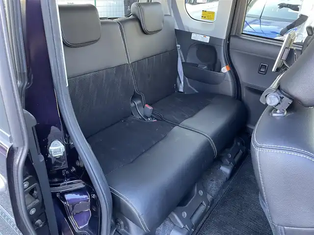 ダイハツ タント カスタム RS トップED SA Ⅲ 東京都 2018(平30)年 4.6万km ナイトシャドーパープルクリスタルM 社外ナビ/バックカメラ/Bluetooth/フルセグTV/両側電動スライドドア/運転席シートヒーター/衝突軽減装置/ETC/純正フロアマット/純正サイドバイザー/フォグライト