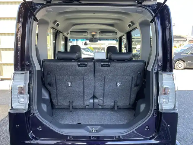 ダイハツ タント カスタム RS トップED SA Ⅲ 東京都 2018(平30)年 4.6万km ナイトシャドーパープルクリスタルM 社外ナビ/バックカメラ/Bluetooth/フルセグTV/両側電動スライドドア/運転席シートヒーター/衝突軽減装置/ETC/純正フロアマット/純正サイドバイザー/フォグライト