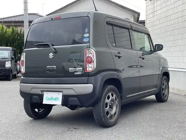 スズキ ハスラー G 山形県 2016(平28)年 9.7万km クールカーキPM 禁煙車/4WD/社外メモリーナビ/・フルセグTV/AM/FM/DVD/Bluetooth/アイドリングストップ/衝突被害軽減ブレーキ/横滑り防止装置/盗難防止装置/前席ヒートシーター/前後ドライブレコーダー/ヒルスタートアシスト/プッシュスタート/スマートキー/純正フロアマット/純正ドアバイザー/ETC/保証書/取扱説明書