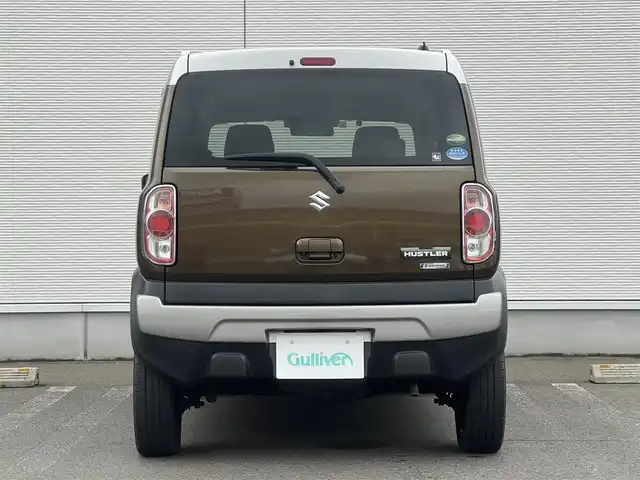 スズキ ハスラー Jスタイル Ⅲ 秋田県 2018(平30)年 4.7万km ブレイブカーキパール/スチールシルバー ４WD/衝突軽減システム/純正SDナビ（DVD/CD/BT）/フルセグ/全方位モニター/スズキ純正15インチアルミ（夏タイヤ装着）/スマートキー/アイドリングストップ/プッシュスタート/レーンキープアシスト/ダウンヒルアシストコントロール/ステアリングスイッチ/前席シートヒーター/ビルトインETC/ルーフレール/純正フロアマット/純正ドアバイザー/オートライト/オートエアコン/パワーステアリング/パワーウィンドウ/横滑り防止/盗難防止装置/寒冷地仕様/電動格納ウィンカーミラー/保証書/取扱説明書/記録簿/スペアキー×１