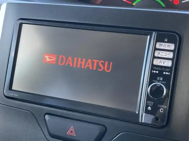 ダイハツ タント G SA 静岡県 2014(平26)年 7.3万km ファイアークォーツレッドM スマートアシスト/純正メモリーナビ（NMZP-W64D）/　AM FM　CD DVD Bluetooth /フルセグTV/両側パワースライドドア/ecoIDLE/フロントフォグランプ/ステアリングスイッチ/ベンチシート/リアロールサンシェード/純正14インチアルミホイール/スマートキー/プッシュスタート/バックカメラ/ワンオーナー