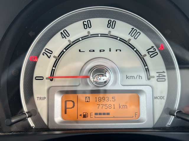 スズキ ラパン G 富山県 2011(平23)年 7.8万km マルーンブラウンパール 4WD/スマートキー/プッシュスタート/純正CDプレーヤー/シートヒーター/純正14インチAW/ドアバイザー/純正フロアマット/ヘッドライトレベライザー/社外AWスタッドレス車載(155/65R14)/保証書・取説・ナビ取説