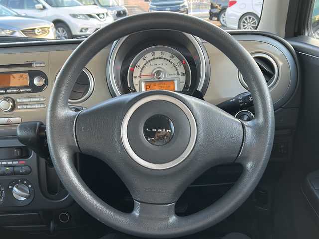 スズキ ラパン G 富山県 2011(平23)年 7.8万km マルーンブラウンパール 4WD/スマートキー/プッシュスタート/純正CDプレーヤー/シートヒーター/純正14インチAW/ドアバイザー/純正フロアマット/ヘッドライトレベライザー/社外AWスタッドレス車載(155/65R14)/保証書・取説・ナビ取説