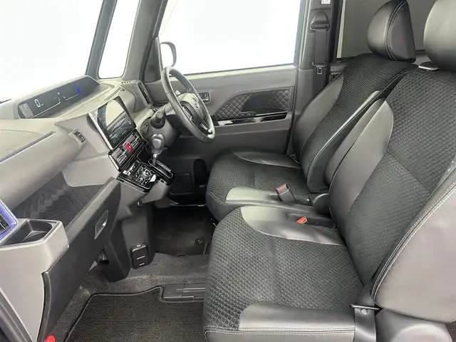ダイハツ タント カスタム RS セレクション 愛知県 2020(令2)年 5.2万km ブラックマイカメタリック 純正ナビ（フルセグ、CD、DVD、Bluetooth）/両側パワスラドア/ETC/Bカメラ/ACC/衝突軽減ブレーキ/オートライト/LEDヘッドライト/コーナーセンサー/純正アルミホイール/純正フロアマット/スマートキー/Pスタート/三点エアバック