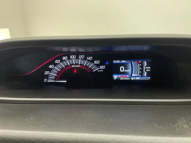 スズキ ソリオ バンディット HV MV 兵庫県 2023(令5)年 3万km メロウディープレッドパール 純正メモリナビ/フルセグ CD DVD BT HDMI/全方位モニター/両側パワースライドドア/レーダークルーズコントロール/衝突軽減ブレーキ/LKA/コーナーセンサー/前後ドライブレコーダー/シートヒーター/LEDヘッドライト/LEDフォグライト/オートライト/純正エンジンスターター/スマートキー/スペアキー