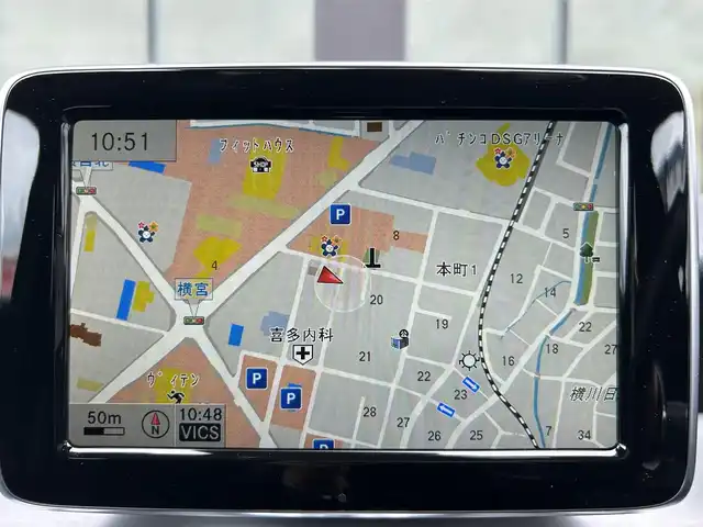 メルセデス・ベンツ ＧＬＡ２５０ 4マチック スポーツ 石川県 2014(平26)年 4.1万km コスモスブラック 4WD/純正ナビ/　Bluetooth・AM/FM・CD・USB/フルセグTV/バックカメラ/ETC/前後ドライブレコーダー/アダプティブクルーズコントロール/ブラインドスポットモニター/パワーシート（D席）/シートヒーター（D+N席）/シートメモリー/アンチロック・ブレーキ・システム/衝突被害軽減システム/横滑り防止装置/前後コーナーセンサー/盗難防止装置/パーキングアシスト/アイドリングストップ/エアバッグ（W+サイド）/カーテンエアバッグ/純正アルミホイール