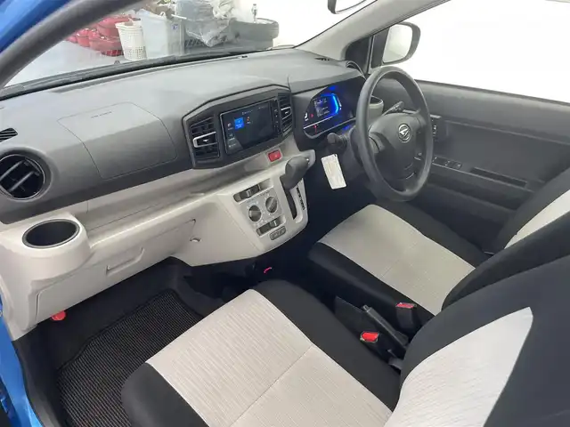 ダイハツ ミラ イース X リミテッド SAⅢ 滋賀県 2023(令5)年 1.4万km スプラッシュブルーM 社外ナビ/Bluetooth/USB/バックカメラ/スマートアシストIII/アイドリングストップ/コーナーセンサー/LEDヘッドライト/オートライト/オートハイビーム/電動格納ミラー/ETC