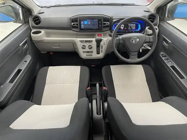 ダイハツ ミラ イース X リミテッド SAⅢ 滋賀県 2023(令5)年 1.4万km スプラッシュブルーM 社外ナビ/Bluetooth/USB/バックカメラ/スマートアシストIII/アイドリングストップ/コーナーセンサー/LEDヘッドライト/オートライト/オートハイビーム/電動格納ミラー/ETC