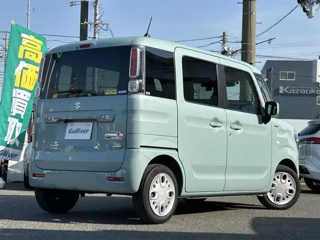 スズキ スペーシア HYBRID G 愛知県 2021(令3)年 3万km オフブルーM /禁煙/ワンオーナー//メモリナビ/地デジTV/CD/BT//バックカメラ/ETC/前後ドラレコ//両側スライドドア//プッシュスタート/スマートキー//衝突軽減ブレーキ//車線逸脱防止//電動格納ミラー//フロアマット//新車時保証書//取扱説明書