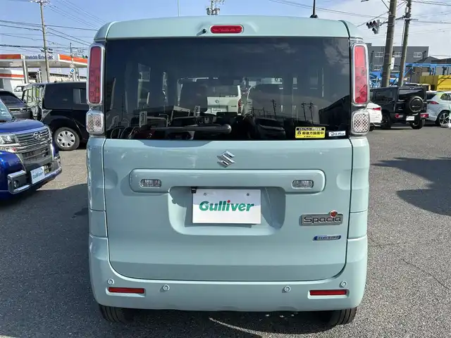 スズキ スペーシア HYBRID G 愛知県 2021(令3)年 3万km オフブルーM /禁煙/ワンオーナー//メモリナビ/地デジTV/CD/BT//バックカメラ/ETC/前後ドラレコ//両側スライドドア//プッシュスタート/スマートキー//衝突軽減ブレーキ//車線逸脱防止//電動格納ミラー//フロアマット//新車時保証書//取扱説明書