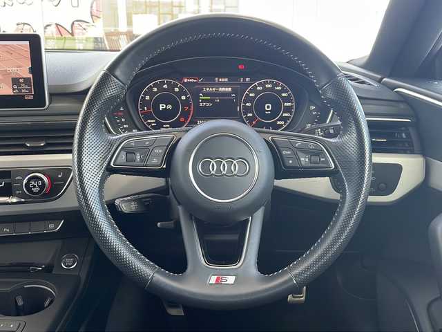 アウディ Ａ５ SB2．0TFSI Q スポーツ 鳥取県 2018(平30)年 2.2万km グレイシアホワイトメタリック ディーラー車/Sラインパッケージ/スマートキーx2個/バーチャルコックピット/全方位カメラ/ハーフレザーシート/パワーテールゲート/プリクラッシュセーフティ/レーンデパーチャーアラート/ブラインドスポットモニタリング/レーダークルーズコントロール/ドライブレコーダー/パーキングアシスト/インテリジェンスソナー/マトリックスLEDライト/マルチメディアインターフェイス/フルセグ・Bluetooth・DVD/前席パワーシート/３ゾーンエアコン/オートワイパー/オートライト/ビルトインETC/保証書・取説