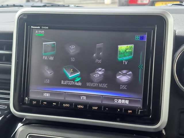 スズキ スペーシア カスタム HYBRID XS ターボ 大阪府 2018(平30)年 3.5万km ピュアホワイトP /禁煙車//純正8インチSDナビ/CN-RZ846//Bluetooth/CD/DVD/USB//フルセグテレビ//全方位モニター//ビルドインETC//スズキセーフティサポート//デュアルセンサーブレーキサポート//デュアルカメラブレーキサポート//クルーズコントロール//ヘッドアップディスプレイ//BLITZ車高調//純正前方ドライブレコーダー/NX-DRW22//シートヒーター（運転席）//両側パワースライドドア//パドルシフト//社外16インチアルミホイール/WORKEMOTION//コーナーセンサー//LEDヘッドライト//サンシェード