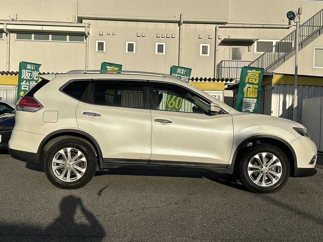 日産 エクストレイル 20X エマージェンシーブレーキ 愛知県 2015(平27)年 9.4万km ブリリアントホワイトパール /純正SDナビ//純正フルセグTV//AM/FM/AUX/CD/DVD/BT//バック/サイド/フロント/全周囲カメラ//ビルトインETC//ルーフレール//クルーズコントロール//ブラインドスポットモニター//衝突被害軽減ブレーキ//横滑り防止装置//レーンアシスト//アイドリングストップ//ECO MODE//リアウィンドウデフォッガー//ステアスイッチ//フレキシブルラゲッジ//純正LEDオートライト//フロントフォグランプ//純正フロアマット//純正ドアバイザー//純正17インチアルミホイール//シートヒーター(D/N)//電格ミラー//ライト付きバニティミラー//イモビライザー//ISOFIX//ダブルエアバック//スマートキー//スペアキー1本//取扱説明書//ナビ説明書//保証書//記録簿(R3/R4/R6)