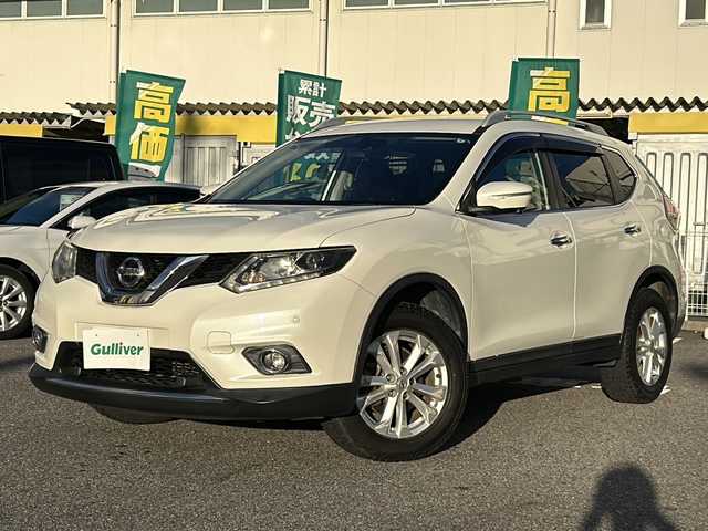 日産 エクストレイル 20X エマージェンシーブレーキ 愛知県 2015(平27)年 9.4万km ブリリアントホワイトパール /純正SDナビ//純正フルセグTV//AM/FM/AUX/CD/DVD/BT//バック/サイド/フロント/全周囲カメラ//ビルトインETC//ルーフレール//クルーズコントロール//ブラインドスポットモニター//衝突被害軽減ブレーキ//横滑り防止装置//レーンアシスト//アイドリングストップ//ECO MODE//リアウィンドウデフォッガー//ステアスイッチ//フレキシブルラゲッジ//純正LEDオートライト//フロントフォグランプ//純正フロアマット//純正ドアバイザー//純正17インチアルミホイール//シートヒーター(D/N)//電格ミラー//ライト付きバニティミラー//イモビライザー//ISOFIX//ダブルエアバック//スマートキー//スペアキー1本//取扱説明書//ナビ説明書//保証書//記録簿(R3/R4/R6)
