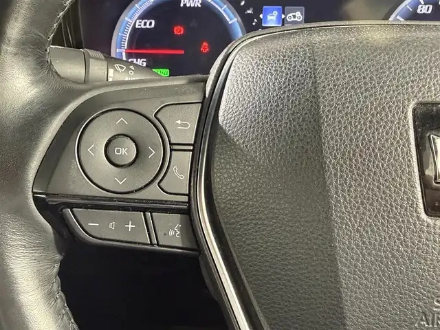 トヨタ クラウン ハイブリッド RS アドバンス 佐賀県 2018(平30)年 5.6万km ホワイトパールクリスタルシャイン メーカーナビ　/（ＡＭ　ＦＭ　ＣＤ　ＤＶＤ　ＢＴ　ＭiraCast)/全方位カメラ　/ドラレコ　/クルコン　/プリクラッシュ　/レーンキープ　/コーナーセンサー　/パーキングアシスト　/ＲＳＡ　/ＨＵＤ　/ＡＦＳ/パーキングサポートブレーキ　/ハーフレザー　/シートヒーター/シートメモリー/ハンドルヒーター/純正18インチアルミ/純正フロアマット/パドルシフト/ステリモ