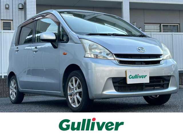 ダイハツ ムーヴ X 愛知県 2011(平23)年 7.5万km ブライトシルバーメタリック オーディオプレーヤー/ドアバイザー/スマートキー/スペアキー