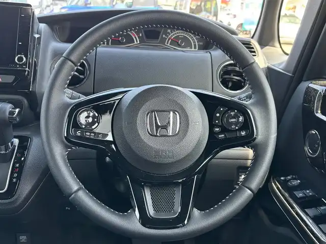 ホンダ Ｎ ＢＯＸ カスタム L ターボ 宮城県 2021(令3)年 0.9万km ミッドナイトブルービームM ホンダセンシング/・衝突軽減ブレーキ/・誤発進抑制機能/・後方誤発進抑制機能/・歩行者事故低減ステアリング/・先行車発進お知らせ機能/・オートハイビーム/・標識認識機能/・路外逸脱抑制機能/・アダプティブクルーズコントロール/・車線維持支援システム/パーキングセンサー/純正8インチナビ（VXU-217NBi）/・CD/DVD/・Bluetooth/・フルセグTV/バックカメラ/ビルトインETC/純正ドライブレコーダー（前後）/両側パワースライドドア/ハーフレザーシート/シートヒーター/革巻きステアリング/パドルシフト/ステアリングスイッチ/LEDヘッドライト/フォグランプ/オートライト/スマートキー＆プッシュスタート/電動格納ミラー/純正15インチAW/フロアマット/ドアバイザー/W/サイド/カーテンエアバッグ
