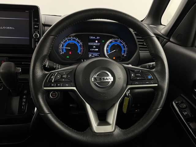 日産 ルークス HWS Gターボ プロパイロットED 新潟県 2021(令3)年 4.8万km ブラック プロパイロット/エマージェンシーブレーキ/純正9インチナビ/　（フルセグTV/BT/CD/DVD/AUX/AM/FM）/全周囲カメラ/両側パワースライドドア/インテリジェンスクルーズコントロール/LEDオートライト/純正15インチアルミホイール/ステアリングスイッチ/アイドリングストップ/スマートキー/ETC