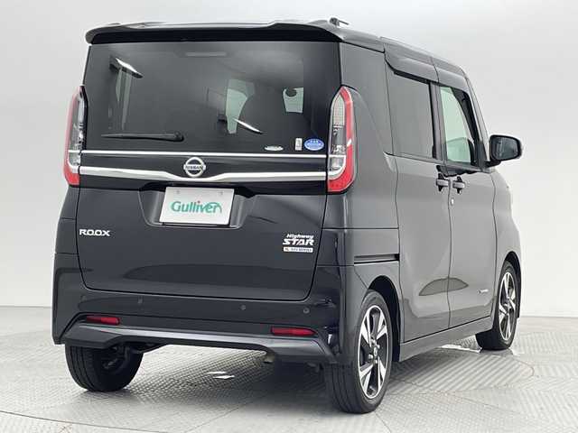 日産 ルークス HWS Gターボ プロパイロットED 新潟県 2021(令3)年 4.8万km ブラック プロパイロット/エマージェンシーブレーキ/純正9インチナビ/　（フルセグTV/BT/CD/DVD/AUX/AM/FM）/全周囲カメラ/両側パワースライドドア/インテリジェンスクルーズコントロール/LEDオートライト/純正15インチアルミホイール/ステアリングスイッチ/アイドリングストップ/スマートキー/ETC