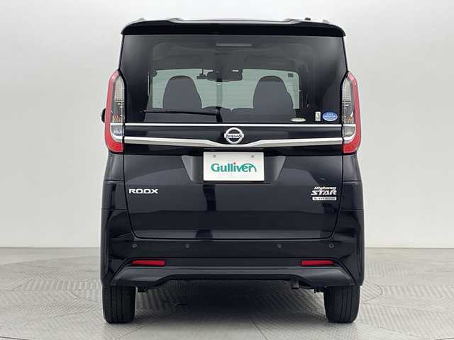 日産 ルークス HWS Gターボ プロパイロットED 新潟県 2021(令3)年 4.8万km ブラック プロパイロット/エマージェンシーブレーキ/純正9インチナビ/　（フルセグTV/BT/CD/DVD/AUX/AM/FM）/全周囲カメラ/両側パワースライドドア/インテリジェンスクルーズコントロール/LEDオートライト/純正15インチアルミホイール/ステアリングスイッチ/アイドリングストップ/スマートキー/ETC