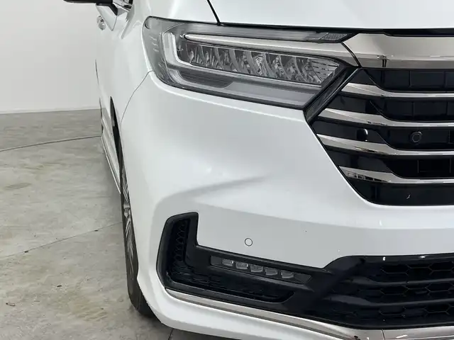ホンダ オデッセイ アブソルート 群馬県 2021(令3)年 3.4万km プラチナホワイトパール ・ホンダセンシング/・１０インチインターナビ/T V/・マルチビューカメラ/・両側パワースライドドア/・クルーズコントロール/・ETC2.0/・ドライブレコーダー/・前後コーナーセンサー/・スマートキー/・レーンアシスト/・横滑り防止装置/・衝突被害軽減システム/・盗難防止装置/・ABS/・SRSエアバッグ（運転席/助手席/サイド/カーテン）