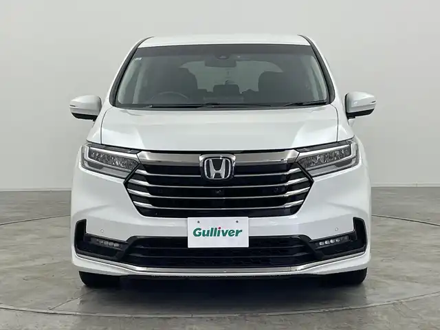 ホンダ オデッセイ アブソルート 群馬県 2021(令3)年 3.4万km プラチナホワイトパール ・ホンダセンシング/・１０インチインターナビ/T V/・マルチビューカメラ/・両側パワースライドドア/・クルーズコントロール/・ETC2.0/・ドライブレコーダー/・前後コーナーセンサー/・スマートキー/・レーンアシスト/・横滑り防止装置/・衝突被害軽減システム/・盗難防止装置/・ABS/・SRSエアバッグ（運転席/助手席/サイド/カーテン）