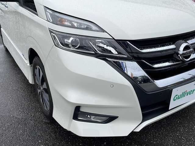 日産 セレナ ハイウェイスター プロパイロットED 新潟県 2017(平29)年 6.4万km ブリリアントホワイトパール 純正メモリナビ/衝突軽減/クルーズコントロール/レーンキープアシスト/全周囲カメラ/コーナーセンサー/オートパーク/ETC/ドライブレコーダー/両側パワースライドドア/サンシェード/フロアマット/LED/フォグランプ/ウィンカーミラー/電格ミラー/スペアキー×１