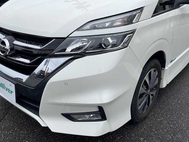 日産 セレナ ハイウェイスター プロパイロットED 新潟県 2017(平29)年 6.4万km ブリリアントホワイトパール 純正メモリナビ/衝突軽減/クルーズコントロール/レーンキープアシスト/全周囲カメラ/コーナーセンサー/オートパーク/ETC/ドライブレコーダー/両側パワースライドドア/サンシェード/フロアマット/LED/フォグランプ/ウィンカーミラー/電格ミラー/スペアキー×１