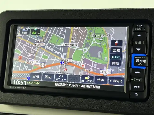 ダイハツ ムーヴ キャンバス ストライプス G 福岡県 2022(令4)年 1.2万km シャイニングホワイトパール/サンドベージュメタリック 純正ナビ／フルセグＴＶ　/バックカメラ　/ホッとカップホルダー　/前後ドライブレコーダー　/コーナーセンサー　/衝突被害軽減ブレーキ　/アイドリングストップ　/両側電動スライドドア　/シートヒーター　/プッシュスタート