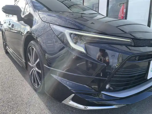 トヨタ カローラツーリング ハイブリッド ダブルバイビー 茨城県 2023(令5)年 3.5万km アティチュードブラックマイカ /トヨタセーフティセンス//モデリスタエアロ//ワンオーナー//純正ナビ/　　FM/AM/BT/ミラーキャスト/フルセグTV//レーダークルーズコントロール//バックカメラ//LEDヘッドライト//オートハイビーム//オートライト//革巻きステアリング//電子パーキング//オートブレーキホールド//ハーフレザー//社外アルミホイール//純正アルミホイール車載（黒色）//ETC2.0//スマートキー