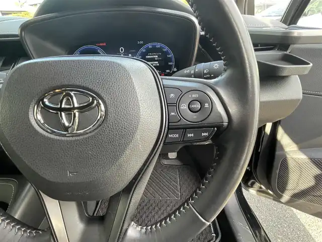 トヨタ カローラツーリング ハイブリッド ダブルバイビー 茨城県 2023(令5)年 3.5万km アティチュードブラックマイカ /トヨタセーフティセンス//モデリスタエアロ//ワンオーナー//純正ナビ/　　FM/AM/BT/ミラーキャスト/フルセグTV//レーダークルーズコントロール//バックカメラ//LEDヘッドライト//オートハイビーム//オートライト//革巻きステアリング//電子パーキング//オートブレーキホールド//ハーフレザー//社外アルミホイール//純正アルミホイール車載（黒色）//ETC2.0//スマートキー