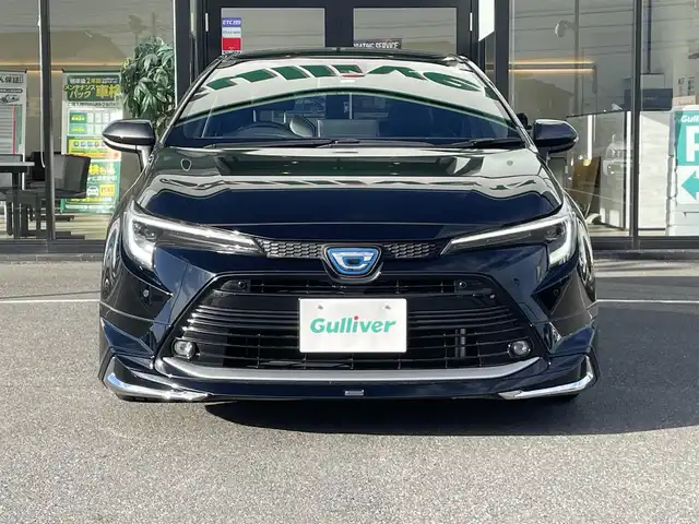 トヨタ カローラツーリング ハイブリッド ダブルバイビー 茨城県 2023(令5)年 3.5万km アティチュードブラックマイカ /トヨタセーフティセンス//モデリスタエアロ//ワンオーナー//純正ナビ/　　FM/AM/BT/ミラーキャスト/フルセグTV//レーダークルーズコントロール//バックカメラ//LEDヘッドライト//オートハイビーム//オートライト//革巻きステアリング//電子パーキング//オートブレーキホールド//ハーフレザー//社外アルミホイール//純正アルミホイール車載（黒色）//ETC2.0//スマートキー