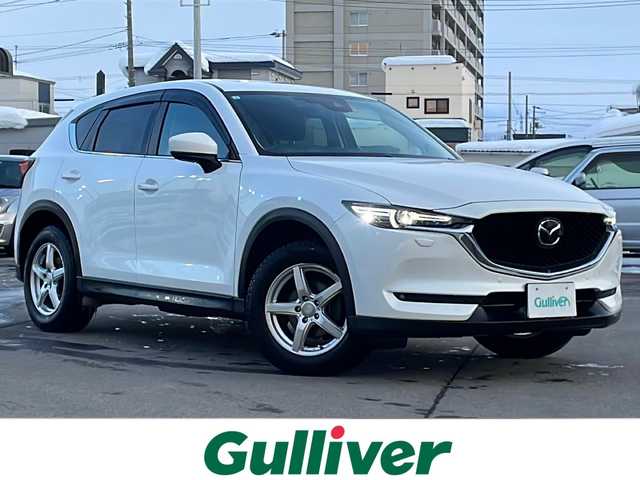 マツダ ＣＸ－５ XD プロアクティブ 道北・旭川 2017(平29)年 13.2万km スノーフレイクホワイトパールマイカ ４ＷＤ/ワンオーナー/サンルーフ/純正ナビ/【ＣＤ／ＤＶＤ／ＢＴ／ＡＵＸ／ＵＳＢ／フルセグＴＶ】/ＢＯＳＥ/サイド／バックカメラ/革巻きステアリング/ステアリングスイッチ/ステアリングヒーター/ＬＥＤ/オートライト/オートハイビーム/レインセンサー/ブレーキアシスト/車線逸脱警報/トラクションコントロール/オートブレーキホールド/ブラインドスポットモニタリング/運転席パワーシート/純正ＡＷ付夏タイヤ積み込み/純正エンジンスターター/ドアバイザー/ドライブレコーダー/ラバーマット