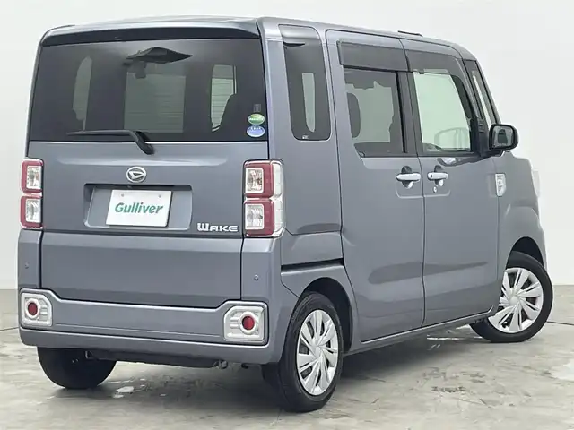 ダイハツ ウェイク L スペシャルリミテッド SAⅢ 大分県 2019(令1)年 8.5万km タングステングレーM 禁煙車/純正ディーラーナビ/・Bluetooth/・フルセグTV/全方位カメラ・バックカメラ/前後ドライブレコーダー/ETC/衝突軽減ブレーキ/横滑り防止装置/オートハイビーム/アイドリングストップ/片側パワースライドドア/純正フロアマット/フォグランプ/USB端子/プッシュスタート