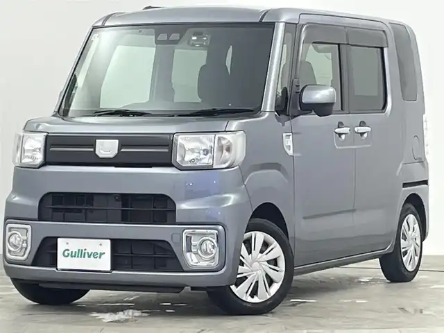 ダイハツ ウェイク L スペシャルリミテッド SAⅢ 大分県 2019(令1)年 8.5万km タングステングレーM 禁煙車/純正ディーラーナビ/・Bluetooth/・フルセグTV/全方位カメラ・バックカメラ/前後ドライブレコーダー/ETC/衝突軽減ブレーキ/横滑り防止装置/オートハイビーム/アイドリングストップ/片側パワースライドドア/純正フロアマット/フォグランプ/USB端子/プッシュスタート