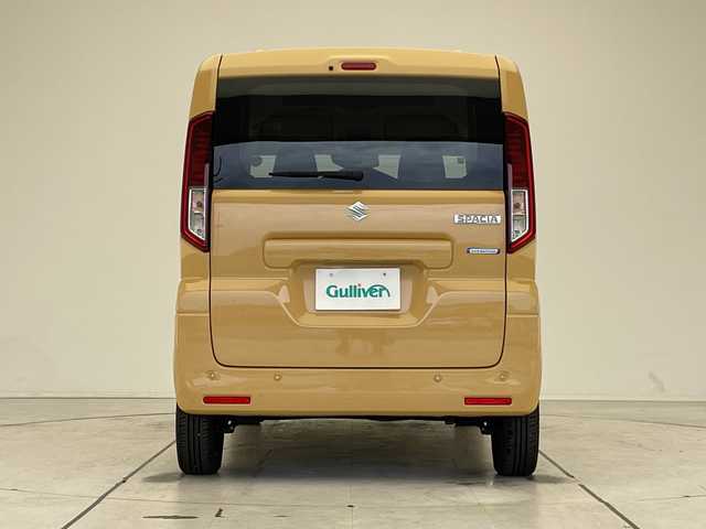 スズキ スペーシア HYBRID X 愛知県 2023(令5)年 1.4万km 黄 スズキセーフティサポート/両側パワースライドドア/シートヒーター/レーダークルーズコントロール/コーナーセンサー/LEDヘッドライト/オートライト/オットマン/衝突軽減システム/ステアリングスイッチ/スマートキー/プッシュスタート