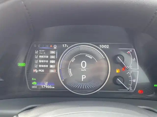 レクサス ＥＳ 300h バージョンL 愛媛県 2019(平31)年 1.8万km プラチナムシルバーメタリック 純正12.3型ナビ(BT/フルセグTV)/全周囲カメラ/デジタルサイドミラー/セミアニリン革シート/前席シートメモリー機能/シートヒーター/シートエアコン/ヘッドアップディスプレイ/TRDエアロF・S/クリアランスソナー/レクサスセーフティセンス/3眼LEDヘッドライト/シーケンシャルウインカー/オートライト/オートマチックハイビーム/電動チルト＆テレスコップ機構/電動パーキングブレーキ/ステアリングリモコン/パドルシフト/100V/1500Wコンセント/電動パーキングブレーキ/ETC2.0/ステアリングヒーター/現状サマー(純正AW)(235/45/R18)/DUNLOP SP SPORT MAXX 050