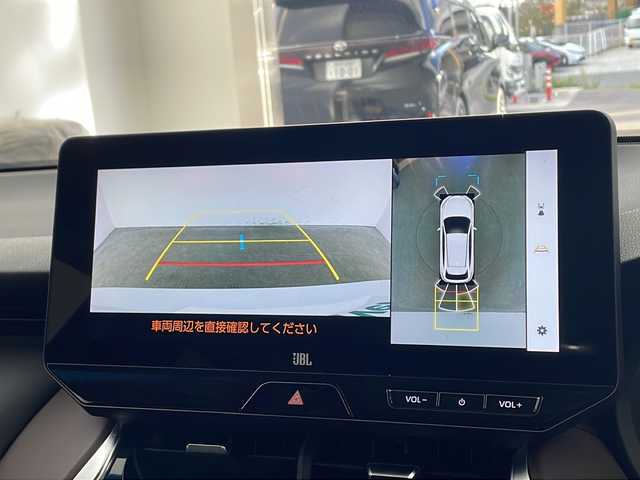 トヨタ ハリアー ハイブリッド Z 兵庫県 2024(令6)年 1.7万km プラチナホワイトパールマイカ ・12.3インチディスプレイオーディオplus/Bluetooth/TV/USB/Apple CarPlay/Android Auto/・パノラミックビューモニター/・ビルトインETC2.0/・デジタルインナーミラー/・前後ドライブレコーダー/・Toyota　Safety　Sense/プリクラッシュセーフティ/レーントレーシングアシスト/レーダークルーズコントロール/アダプティブハイビームシステム/ロードサインアシスト/・ドライバー異常対応システム/・先行車発進告知機能/・パーキングサポートブレーキ/・ヒルスタートアシストコントロール/・緊急ブレーキシグナル/・ドライブスタートコントロール/・ブラインドスポットモニター/・パワーバックドア/・革巻きステアリング/・ステアリングスイッチ/・ハーフレザーシート/・運転席パワーシート/・純正フロアマット/・左右独立エアコン/・AC100V電源/・置くだけ充電/・純正アルミホイール/・ＬＥＤヘッドライト/・フォグランプ/・スマートエントリー、スタートシステム/・ヘッドアップディスプレイ/・クリアランスソナー/・保証書/・取扱説明書