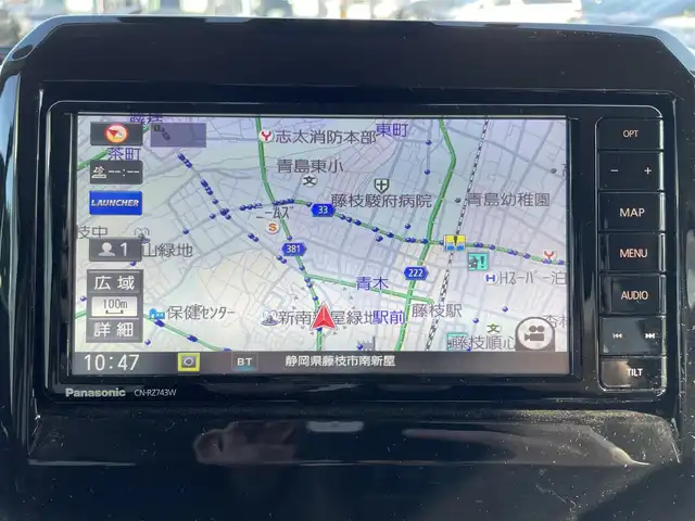 スズキ クロスビー HYBRID MZ 静岡県 2018(平30)年 10.5万km スーパーブラックパール 3トーンコーディネート ワンオーナー　/純正ナビ　/・フルセグＴＶ　/・Ｂｌｕｅｔｏｏｔｈ接続　/・ＤＶＤ再生　/・USB入力端子/クルーズコントロール　/衝突軽減システム　/プッシュスタート　/スマートキー　/スペアキー　/全方位カメラ　/前席シートヒーター　/ＬＥＤオートライト/オートハイビーム/リアコーナーセンサー/ETC/ドラレコ/取扱説明書/保証書