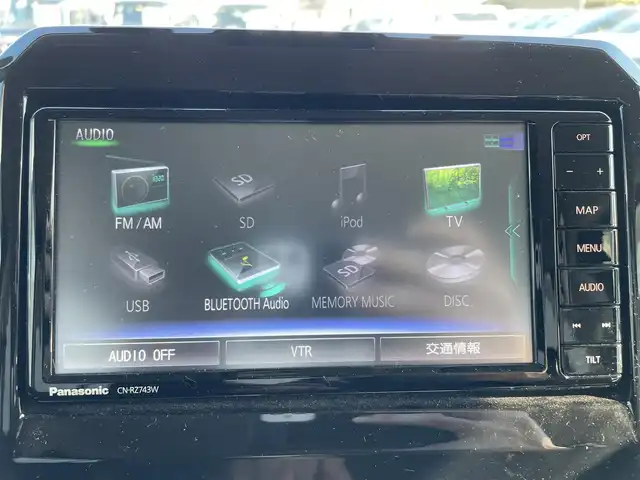 スズキ クロスビー HYBRID MZ 静岡県 2018(平30)年 10.5万km スーパーブラックパール 3トーンコーディネート ワンオーナー　/純正ナビ　/・フルセグＴＶ　/・Ｂｌｕｅｔｏｏｔｈ接続　/・ＤＶＤ再生　/・USB入力端子/クルーズコントロール　/衝突軽減システム　/プッシュスタート　/スマートキー　/スペアキー　/全方位カメラ　/前席シートヒーター　/ＬＥＤオートライト/オートハイビーム/リアコーナーセンサー/ETC/ドラレコ/取扱説明書/保証書