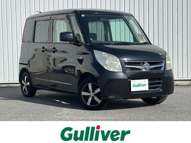 スズキ パレット T 滋賀県 2011(平23)年 10.3万km ブルーイッシュブラックパール3 社外メモリナビ/（CD/地デジTV/SD）/片側パワースライドドア/社外アルミホイール/サイドバイザー/フロアマット