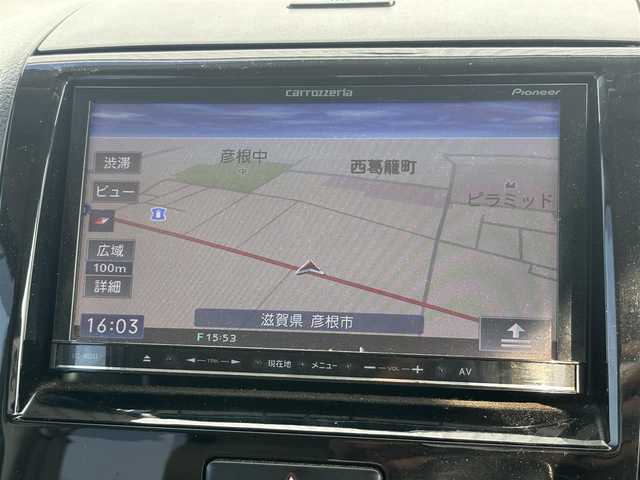 スズキ パレット T 滋賀県 2011(平23)年 10.3万km ブルーイッシュブラックパール3 社外メモリナビ/（CD/地デジTV/SD）/片側パワースライドドア/社外アルミホイール/サイドバイザー/フロアマット