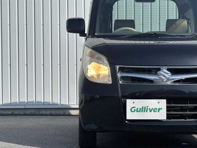 スズキ パレット T 滋賀県 2011(平23)年 10.3万km ブルーイッシュブラックパール3 社外メモリナビ/（CD/地デジTV/SD）/片側パワースライドドア/社外アルミホイール/サイドバイザー/フロアマット