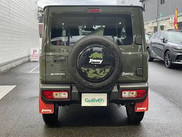 スズキ ジムニー XC 愛知県 2021(令3)年 4.2万km ジャングルグリーン KENWOODナビ〈MDV-709BT〉/・Bluetooth／地デジTV/USB/・SD/DVD/HDMI/Clazzio製レザー調シートカバー/前席シートヒーター/純正マッドフラップ/スズキセーフティサポート/・デュアルセンサーブレーキサポート/・誤発進抑制機能/・車線逸脱警報/・ふらつき警報/クルーズコントロール/ヒルディセントコントロール/アンテナ分離型ETC/KENWOODドライブレコーダー〈DRV-MR450〉/ヘッドライトウォッシャー