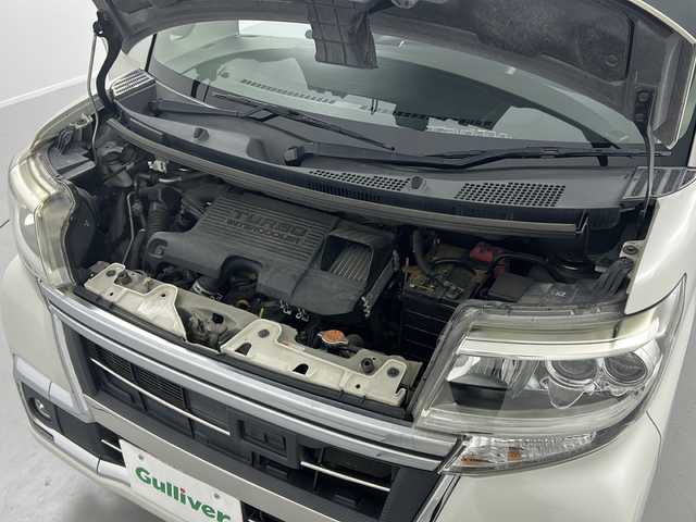 ダイハツ タント カスタム RS トップED SAⅡ 福島県 2016(平28)年 6.6万km パールホワイトⅢ /禁煙車/／ＳＤナビ/／フルセグ/／ＥＴＣ/／両側電動スライドドア/／衝突軽減装置/／スマートキー/／オートライト/／オートエアコン/／純正１５インチアルミホイール/／シートカバー/／電動格納ミラー/／横滑り防止