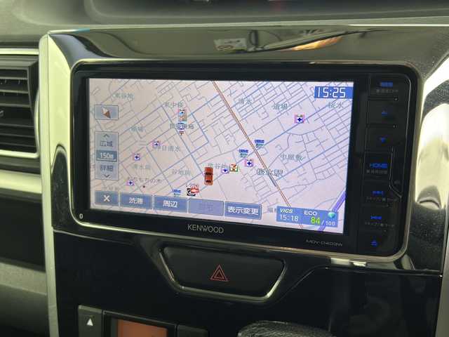 ダイハツ タント カスタム RS トップED SAⅡ 福島県 2016(平28)年 6.6万km パールホワイトⅢ /禁煙車/／ＳＤナビ/／フルセグ/／ＥＴＣ/／両側電動スライドドア/／衝突軽減装置/／スマートキー/／オートライト/／オートエアコン/／純正１５インチアルミホイール/／シートカバー/／電動格納ミラー/／横滑り防止