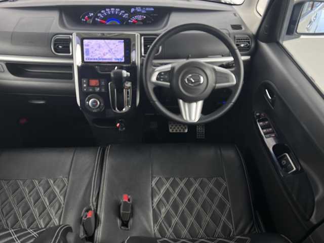 ダイハツ タント カスタム RS トップED SAⅡ 福島県 2016(平28)年 6.6万km パールホワイトⅢ /禁煙車/／ＳＤナビ/／フルセグ/／ＥＴＣ/／両側電動スライドドア/／衝突軽減装置/／スマートキー/／オートライト/／オートエアコン/／純正１５インチアルミホイール/／シートカバー/／電動格納ミラー/／横滑り防止