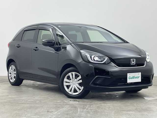 ホンダ フィット e:HEVホーム 群馬県 2021(令3)年 3.8万km クリスタルブラックパール 純正9型ナビ　バックカメラ　ETC　ドラレコ　アダプティブクルーズコントロール　衝突被害軽減ブレーキ　レーンアシスト　クリアランスソナー　LEDヘッドライト　オートライト　スマートキー　禁煙車