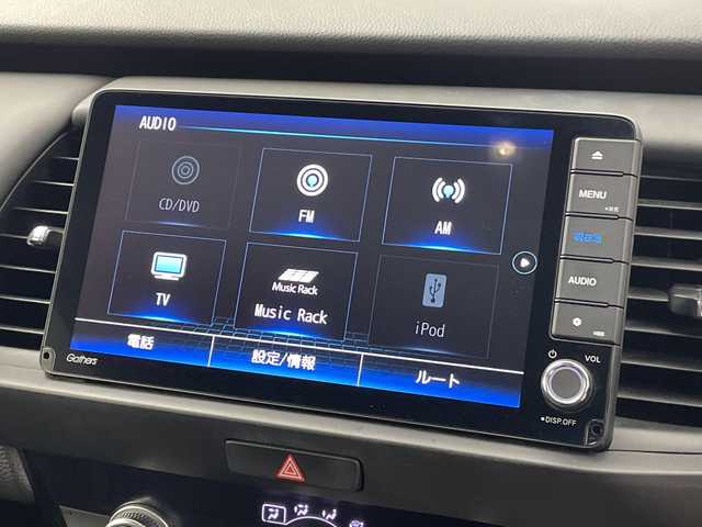 ホンダ フィット e:HEVホーム 群馬県 2021(令3)年 3.8万km クリスタルブラックパール 純正9型ナビ　バックカメラ　ETC　ドラレコ　アダプティブクルーズコントロール　衝突被害軽減ブレーキ　レーンアシスト　クリアランスソナー　LEDヘッドライト　オートライト　スマートキー　禁煙車